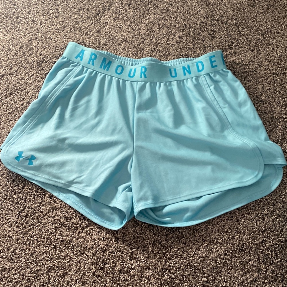 Blue Under Armour shorts